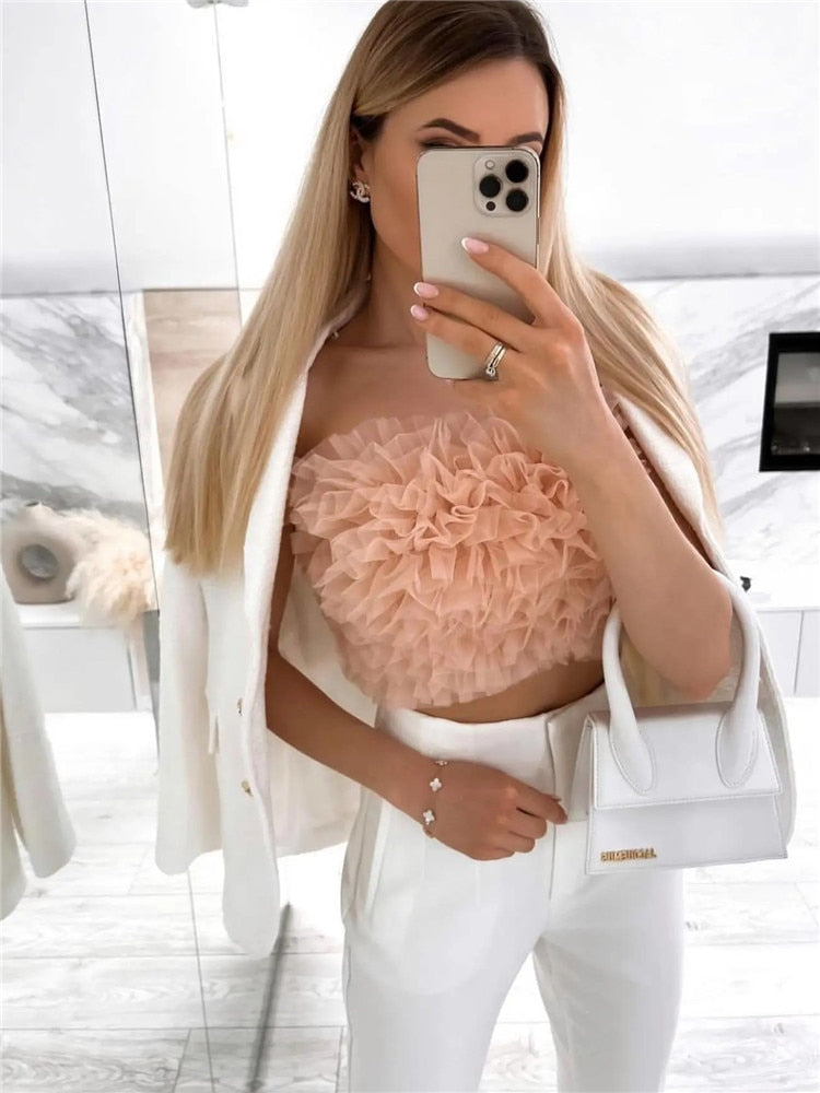 Noula - Strapless Top voor Dames