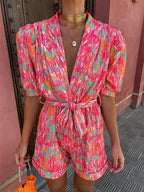 Unaly | Kleurrijke Zomer Jumpsuit