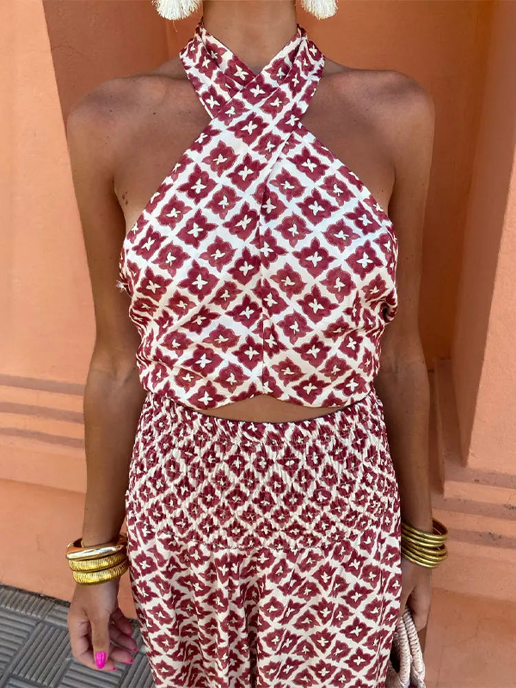 Gathered Off-Shoulder Jurk