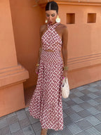 Gathered Off-Shoulder Jurk