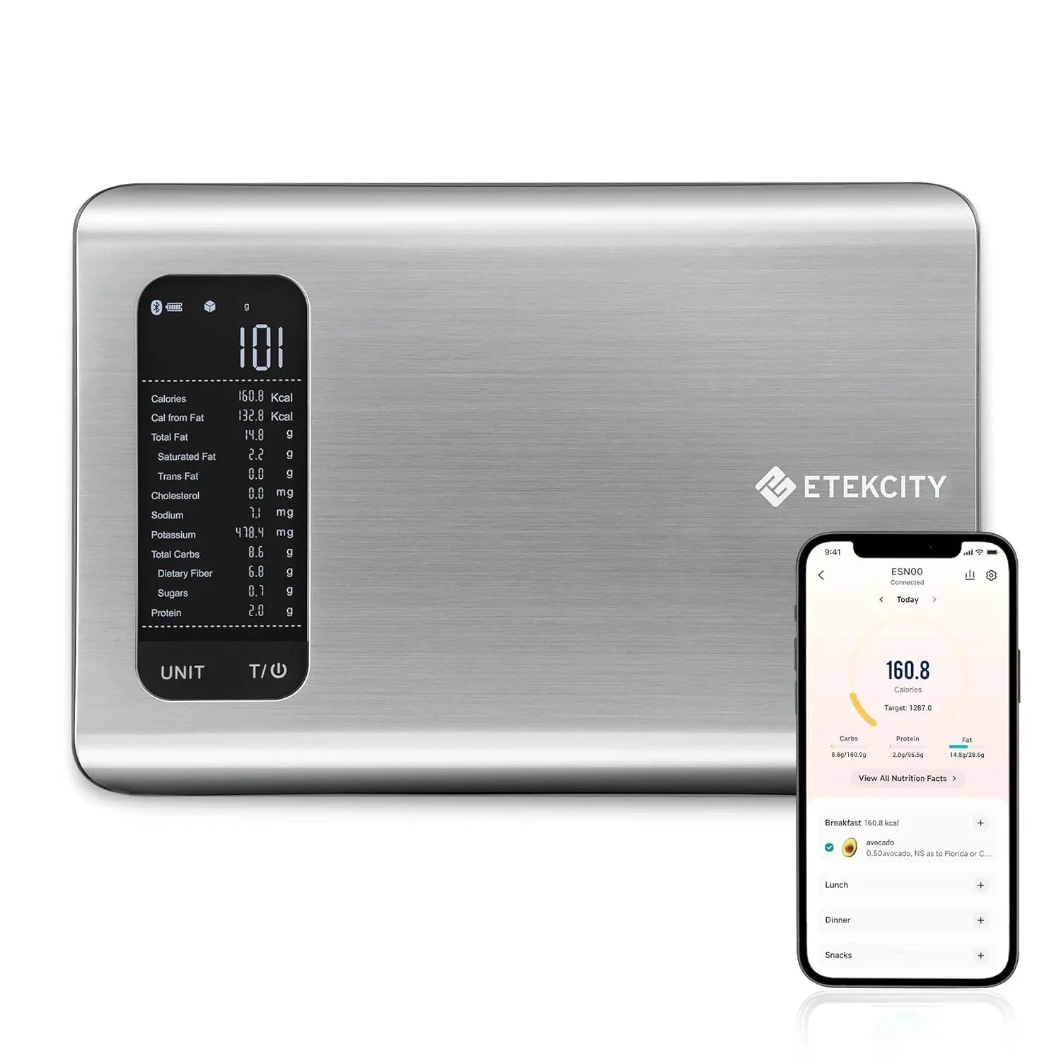 Smart Kitchen Scale with Nutrition Calculator