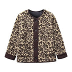 Syvanna – Leopard Fleece Jacket