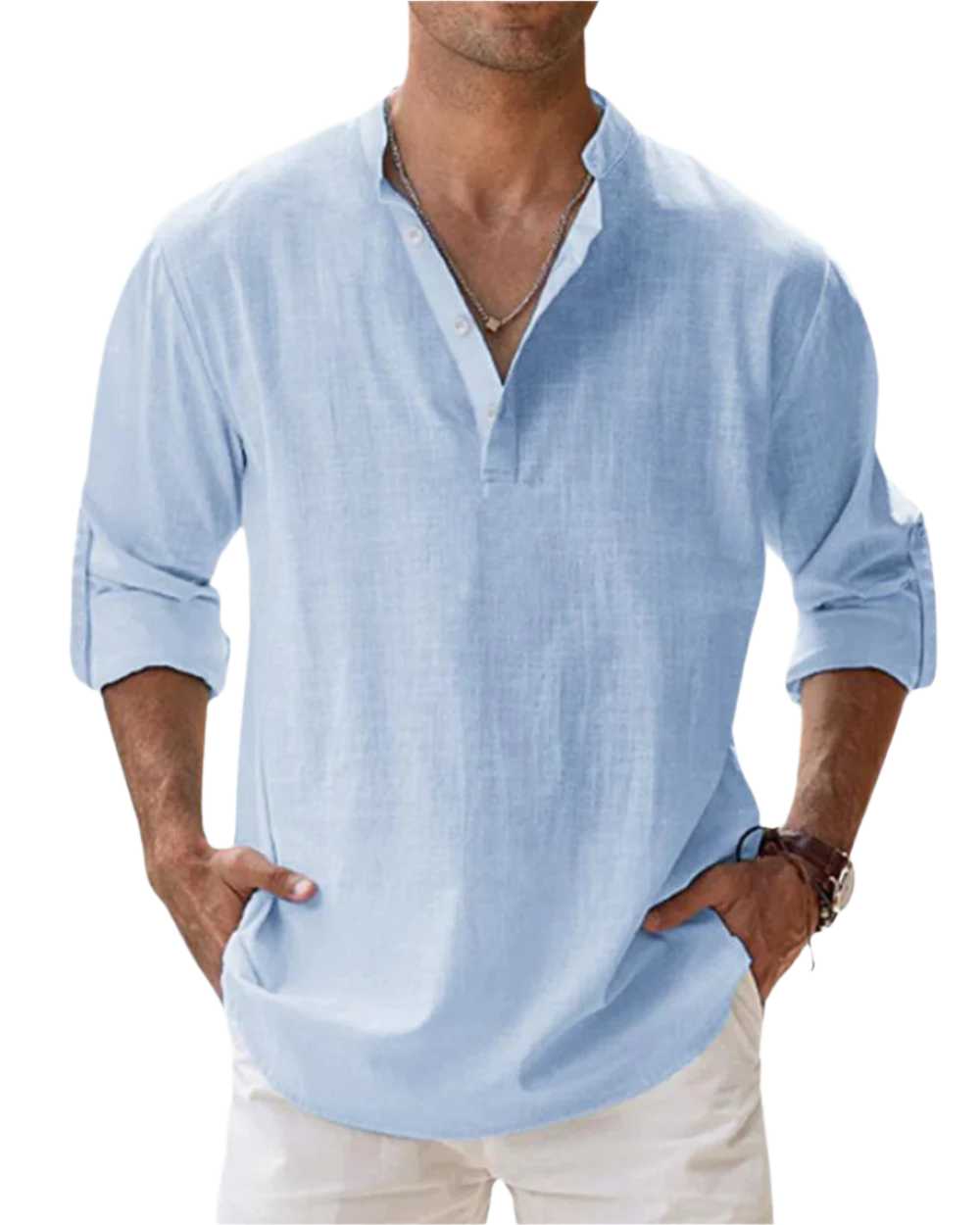 Luca – Tailored Cotton Shirt for Men