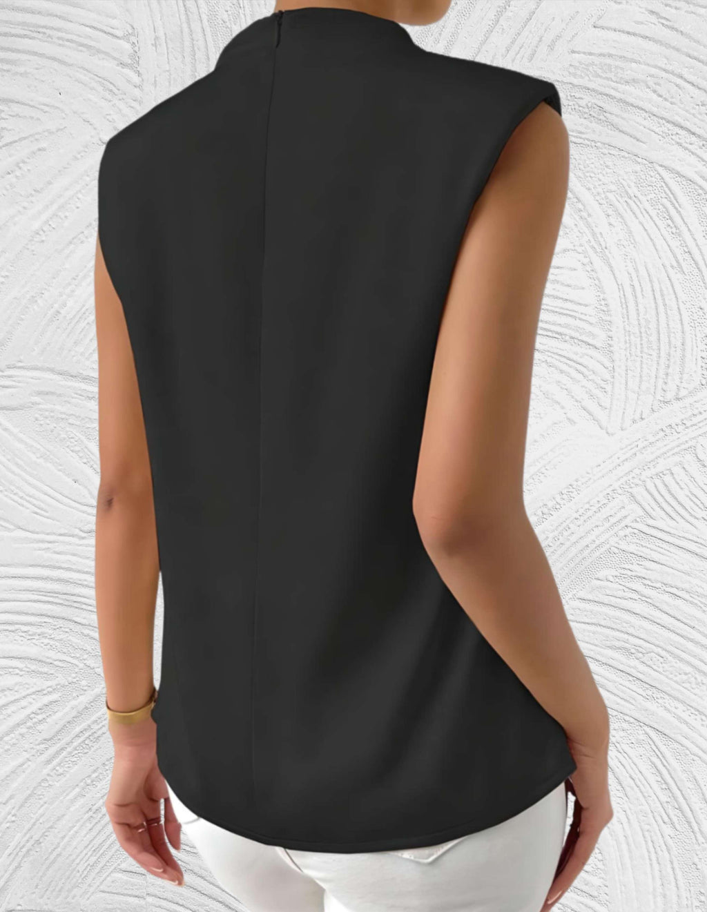 Strakke en chique mouwloze top
