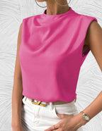 Strakke en chique mouwloze top