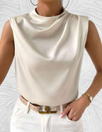 Strakke en chique mouwloze top