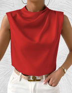 Strakke en chique mouwloze top