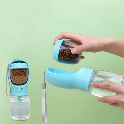 HydraBuddy drinkfles hond — water en snacks voor onderweg