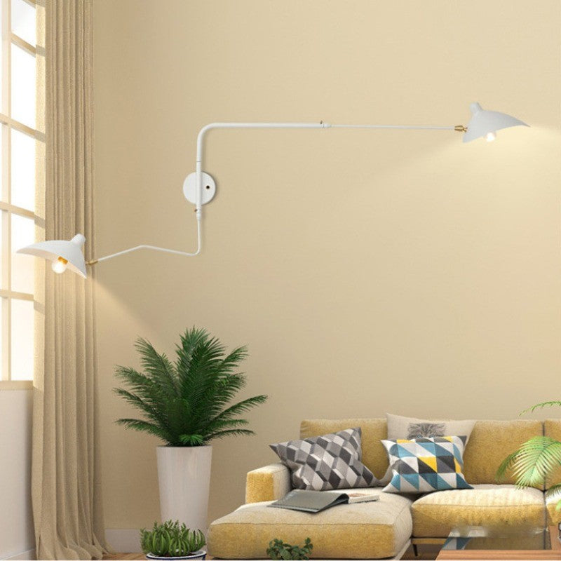 Lampadaire mural | Style rétro industriel