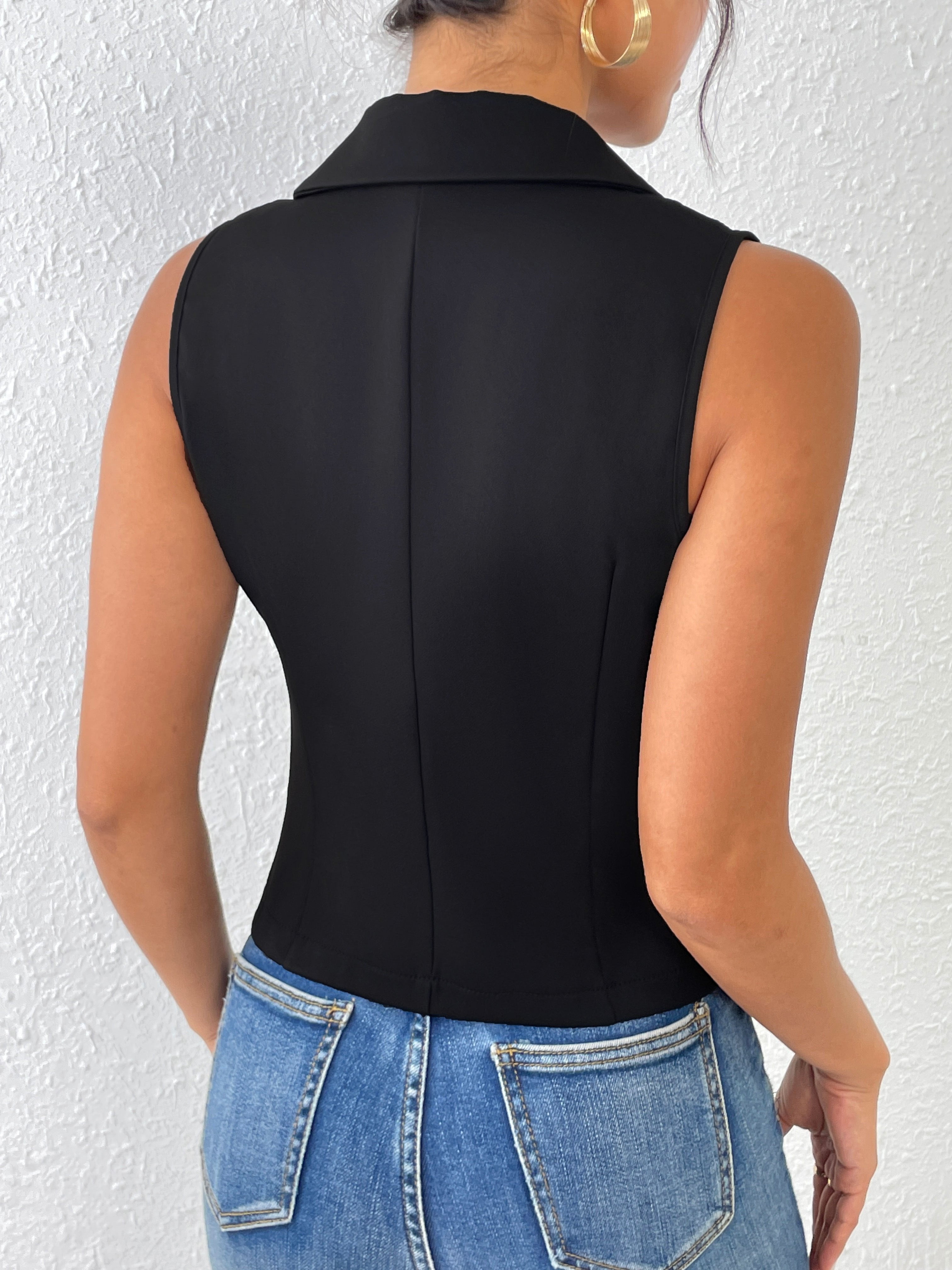 Elowen - Stijlvolle Enkelknoops Vest voor Vrouwen