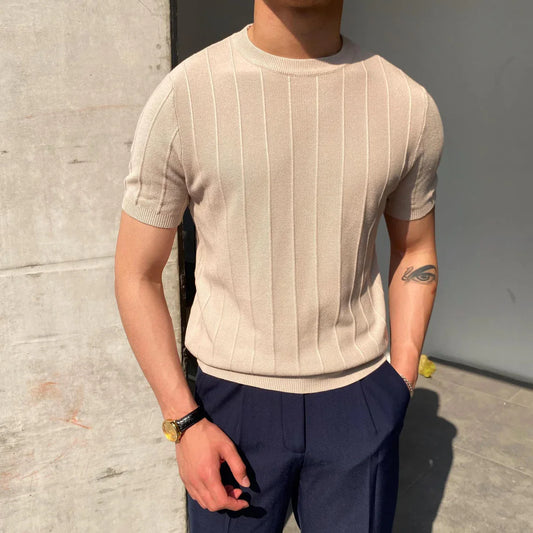 Piave Knitted T-Shirt