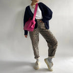 Faelyn - Broek met Luipaardprint voor Vrouwen