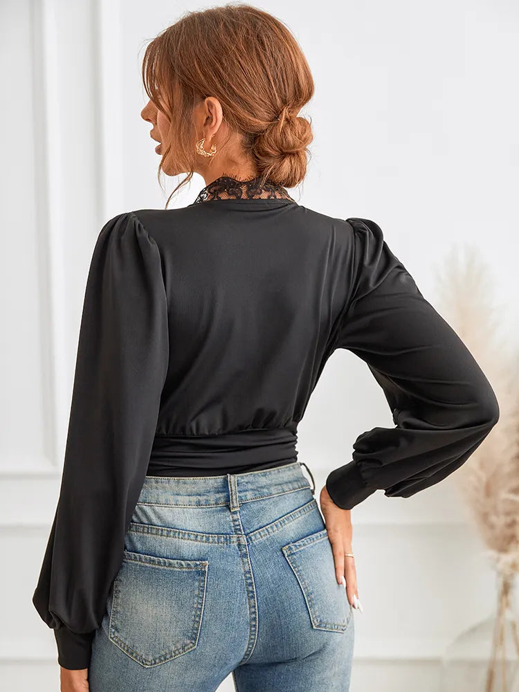 Fahria | Stijlvolle Bodysuit met Lange Mouwen