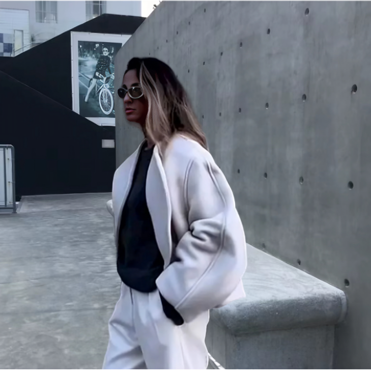 Imara | Cropped Oversized Pofjas
