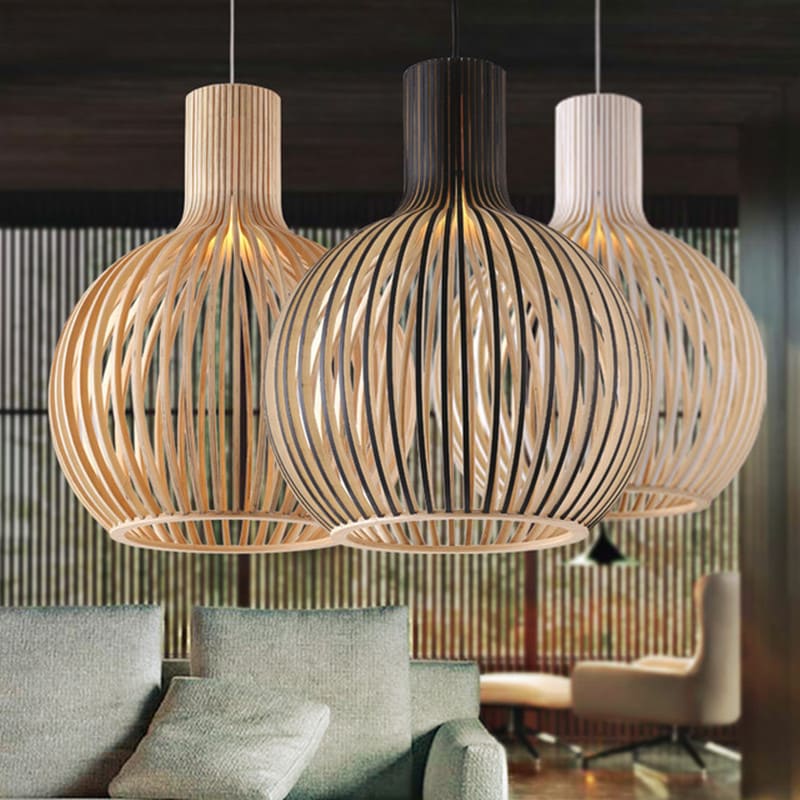 Suspension en bois scandinave |  Balinaise