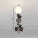 Lampadaire artistique, élégant et contemporain