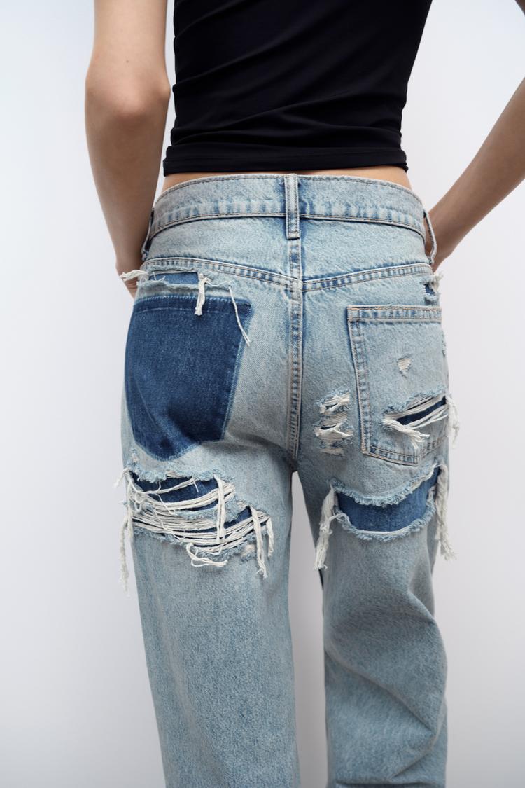 Noor | Casual Jeans met Wijde Pijpen