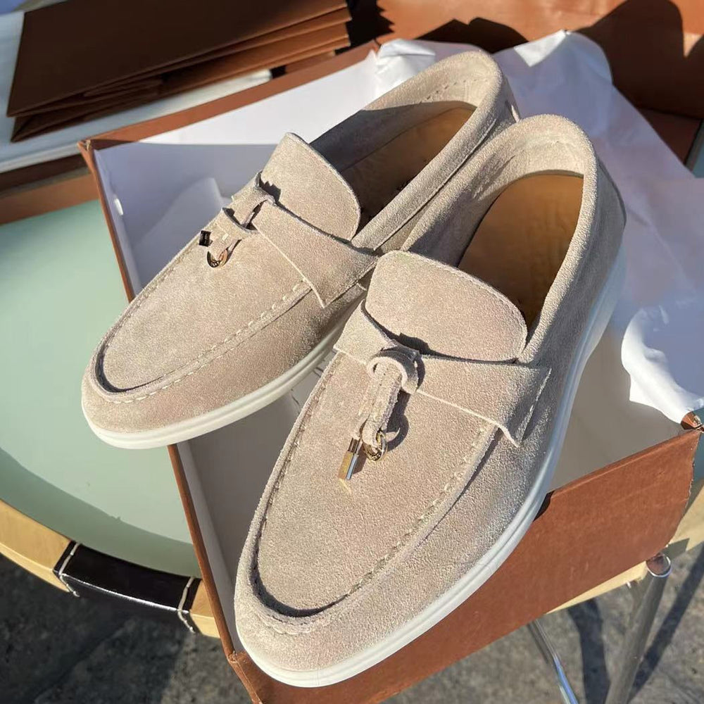 Suede Dames Loafers